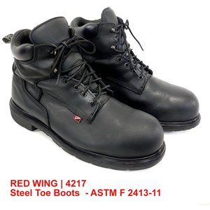 Red Wing Dynaforce Steel Toe Leather Work Boots